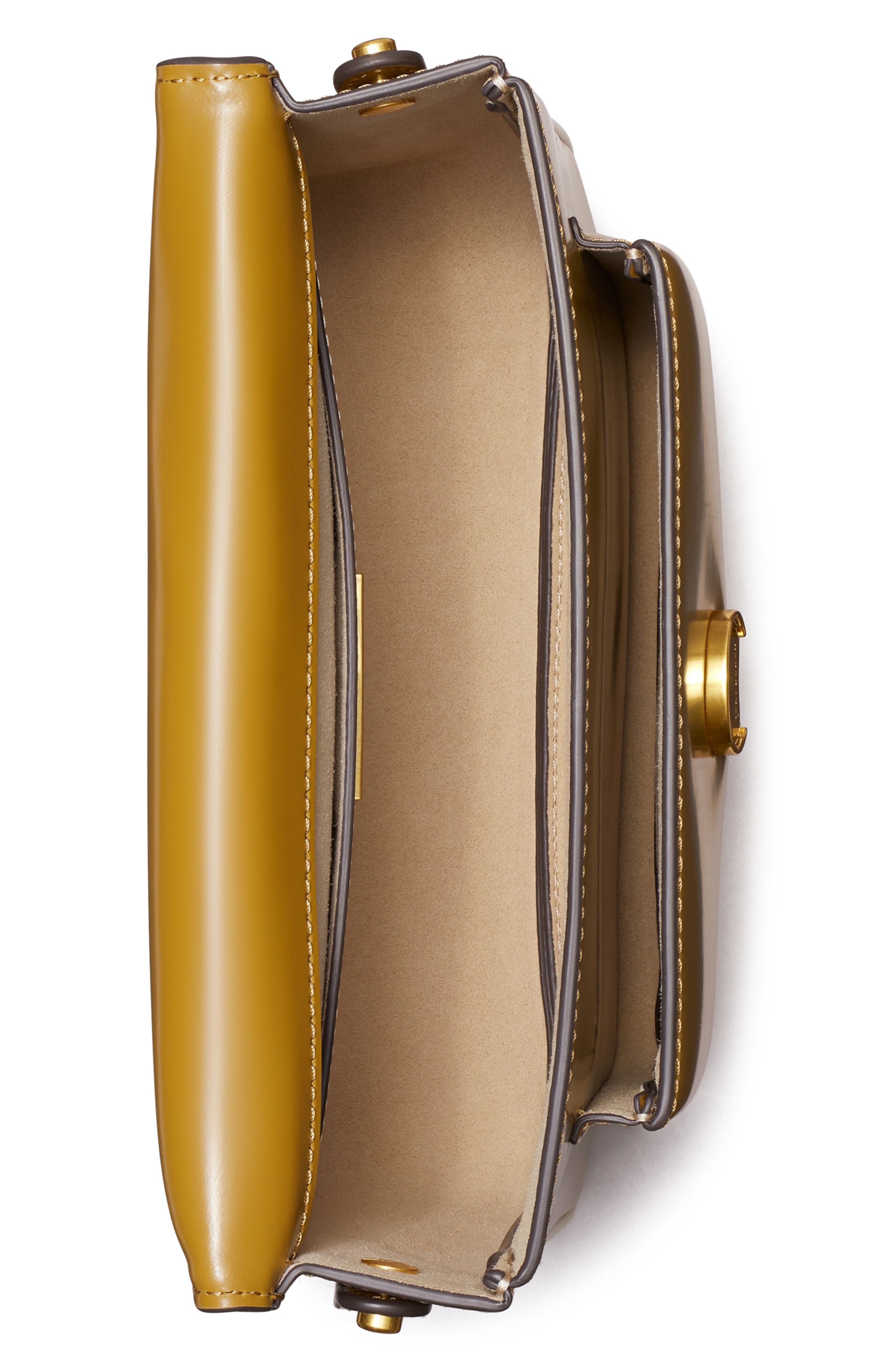 Tory Burch Robinson Colorblock Convertible Leather Shoulder Bag, Alternate, color, 