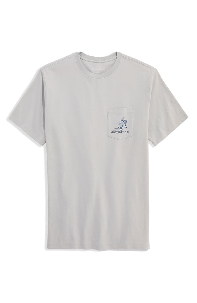 vineyard vines Fish N Chips Cotton Graphic T-Shirt, Main, color, Granite