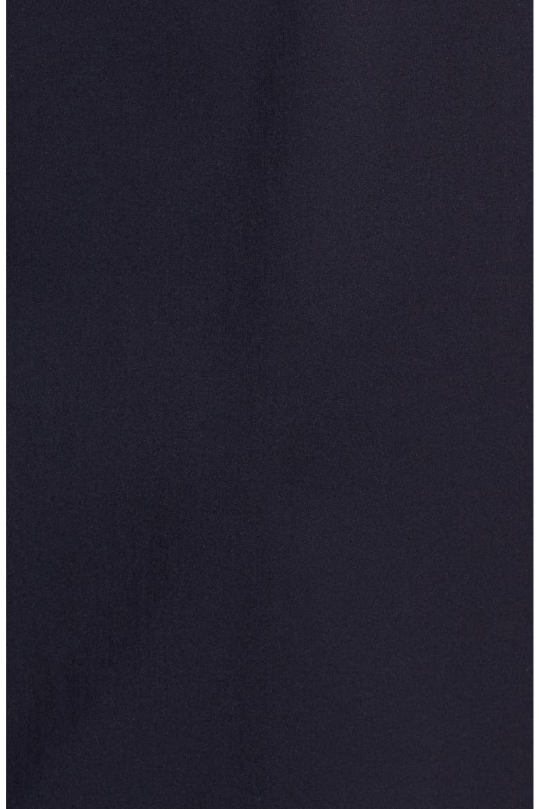 Ruffle Cotton Poplin Blend Top, Alternate, color, NAVY NIGHT