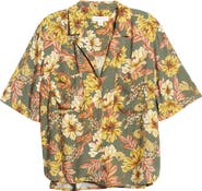 Treasure & Bond Relaxed Fit Camp Shirt