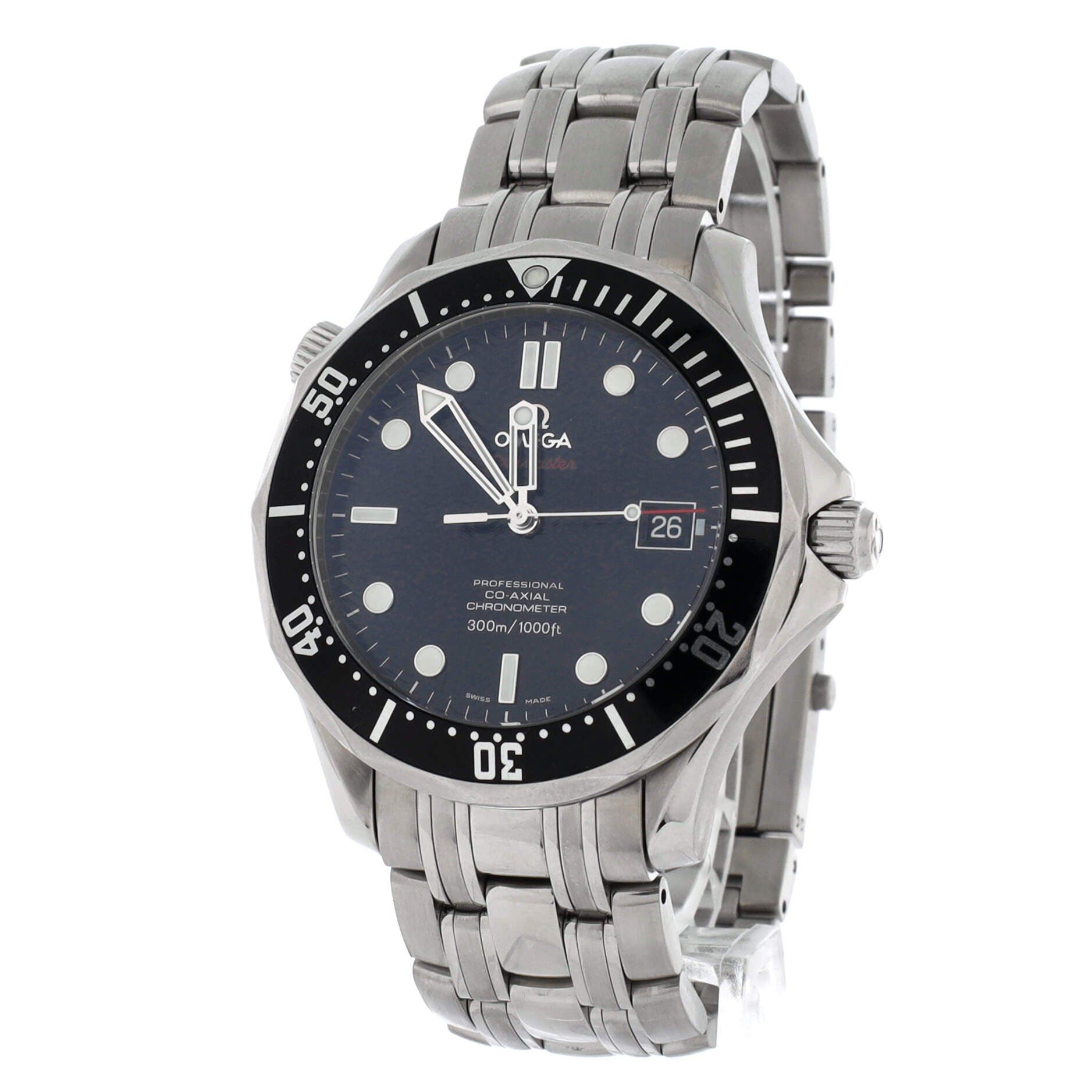 Seamaster Professional Diver 300M Co-Axial Chronometer Automatic Watch Stainless Steel 41, Alternate, color, Metallic Silver