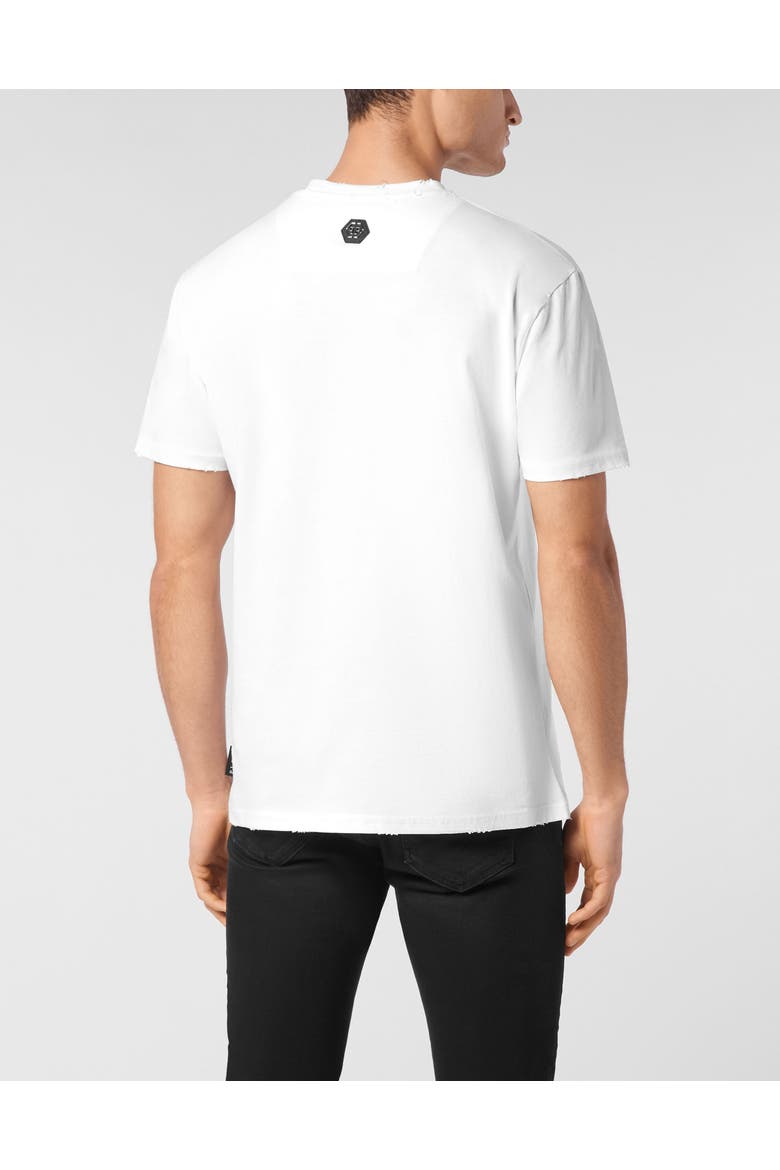 T-Shirt Round Neck Ss Cote D Azur Men, Alternate, color, white