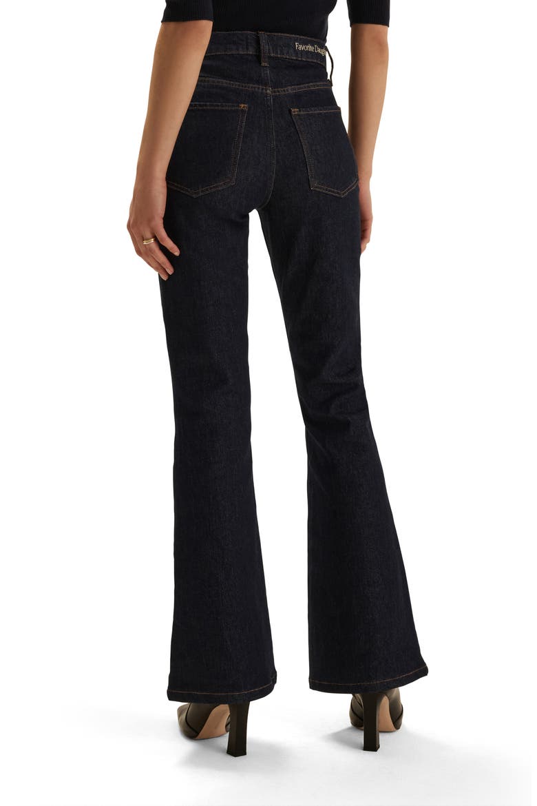 The Maurice High Waist Flare Leg Jeans, Alternate, color, OXFORD