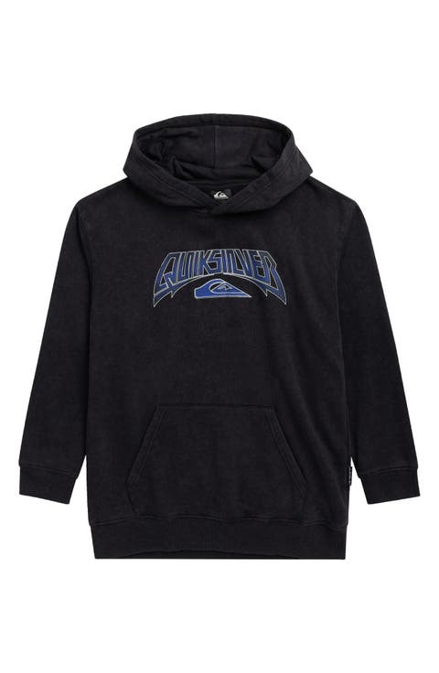 Kids' Wash Logo Graphic Hoodie