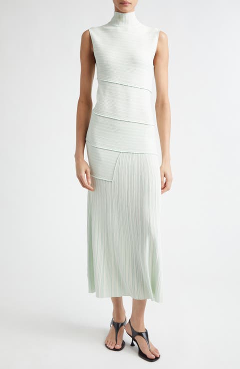 Federica Micropleated Dress