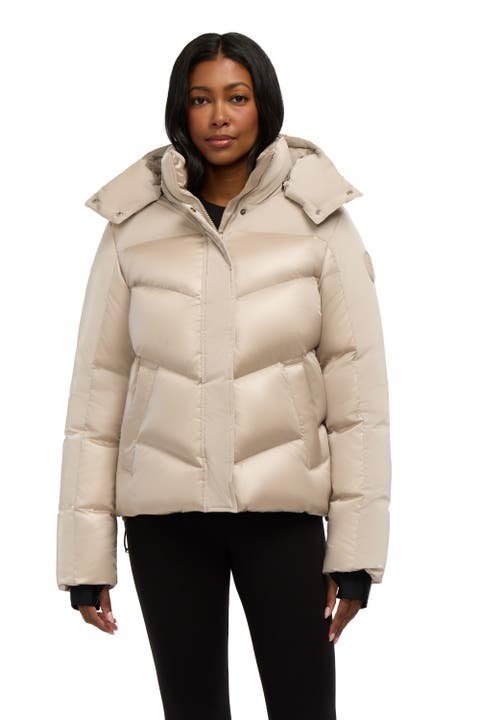 Violet Midweight Puffer Jacket