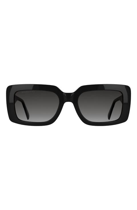Dira 55mm Rectangular Sunglasses