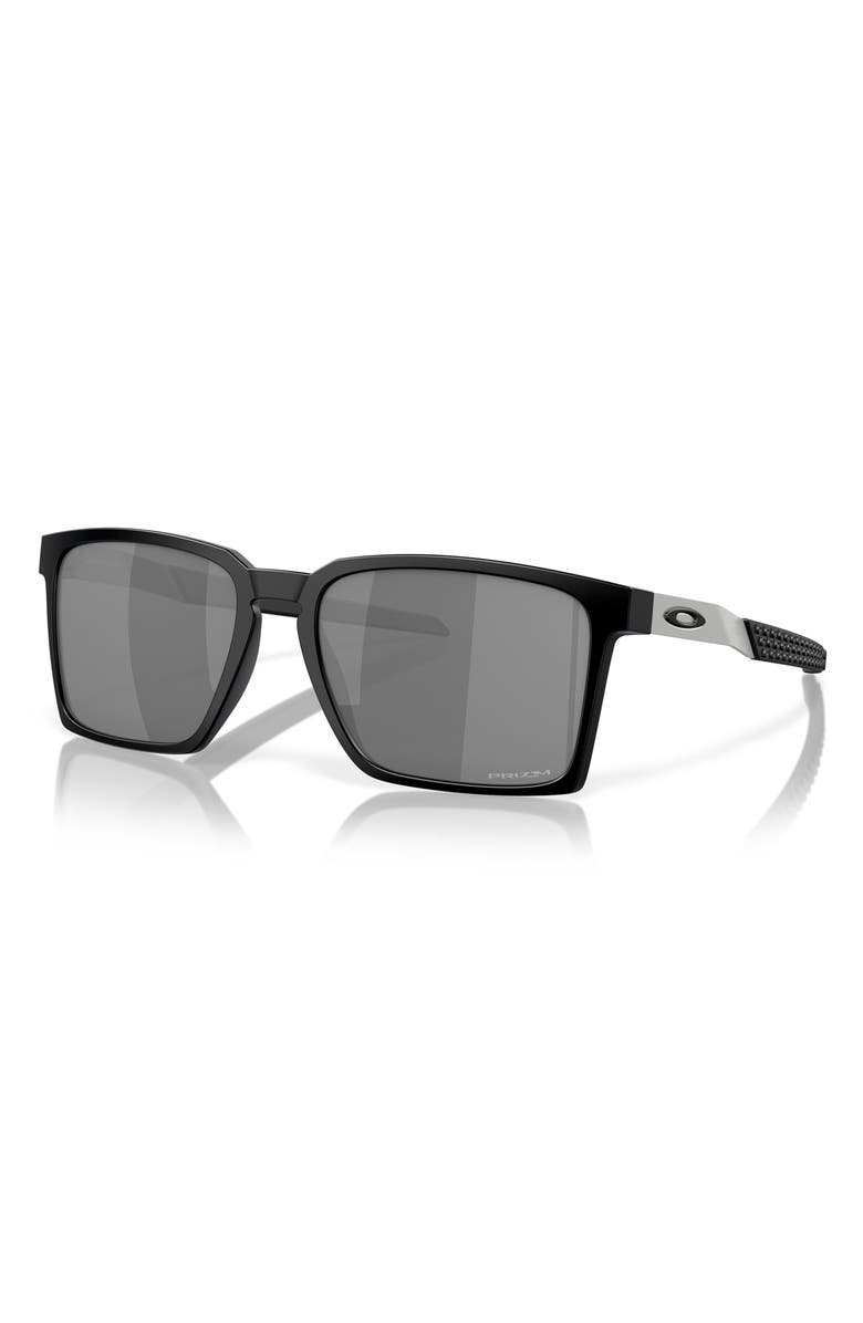 Oakley Exchange Sun 56mm Polarized Rectangle Sunglasses, Alternate, color,
