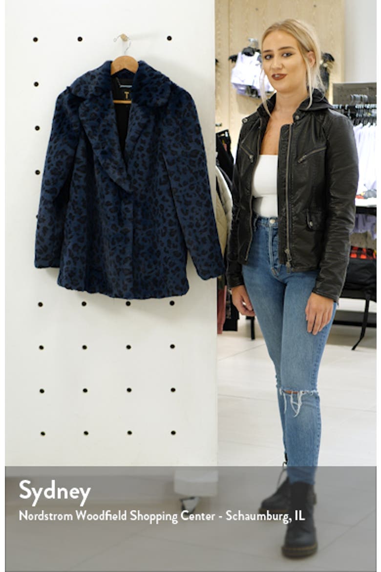 Faux Leopard Fur Jacket video
