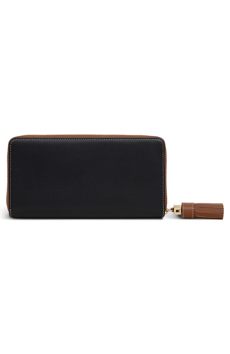 Radley Large Noble Alley Leather Wallet, Alternate, color, Porcini