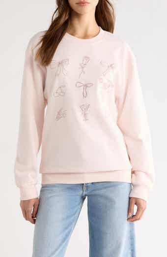 Embroidered Fleece Sweatshirt