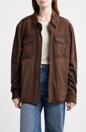 Frye Suede & Leather Shacket