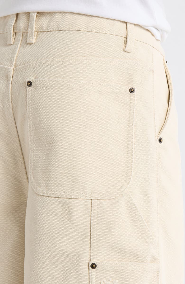 HONOR THE GIFT 88 Cotton Blend Carpenter Shorts, Alternate, color, Bone
