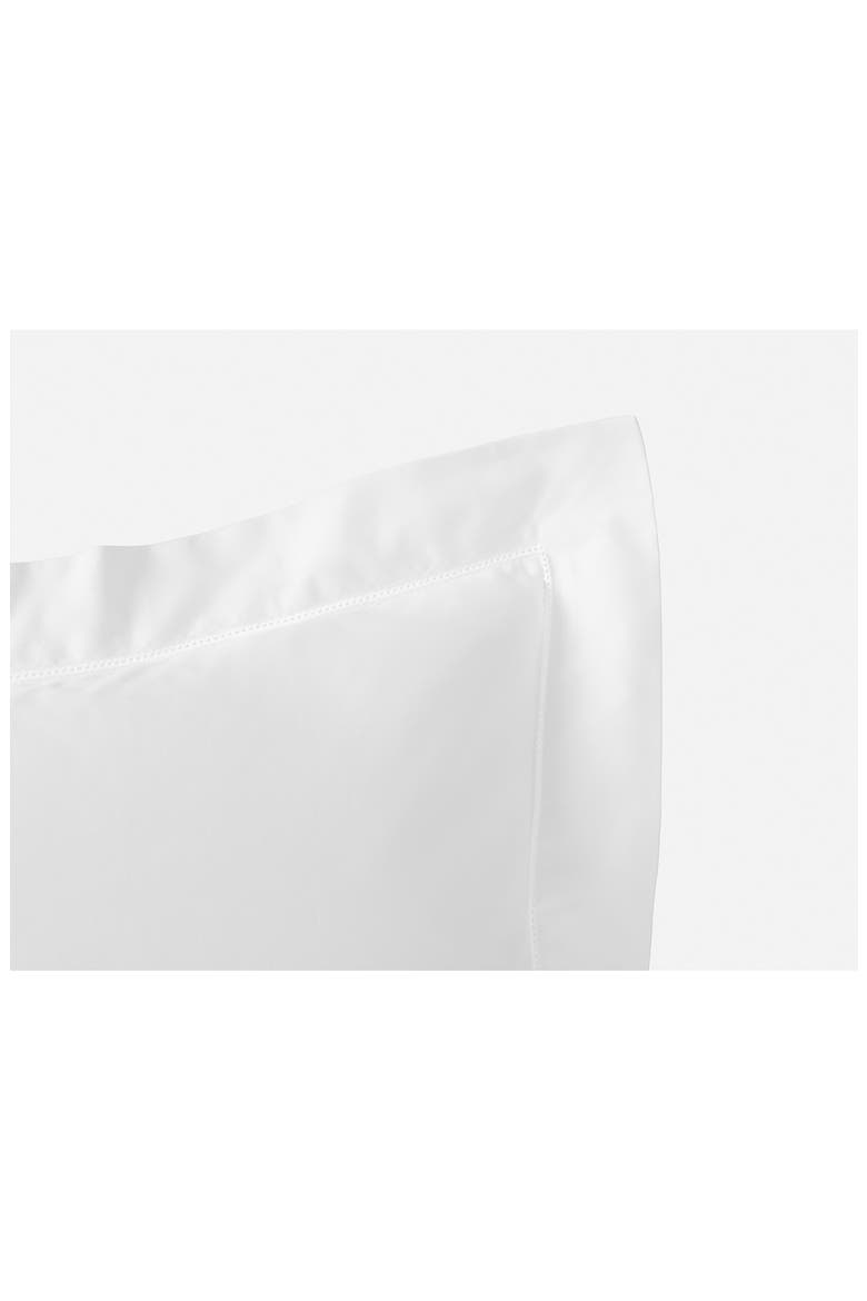 Heirloom Organic Cotton Sateen Sham, Alternate, color, ALPINE WHITE