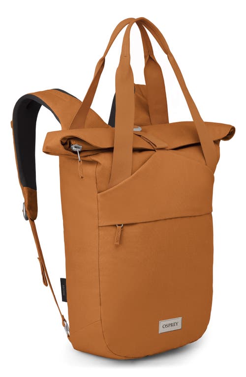 Osprey Arcane 21-liter Dual Carry Tote Pack In Toffee Orange Heather