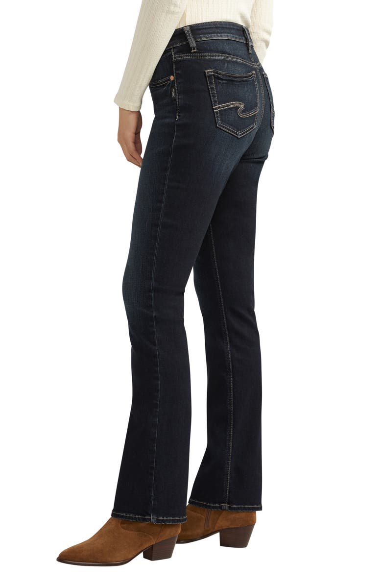 Silver Jeans Co. Elyse Slim Bootcut Jeans, Alternate, color, Indigo