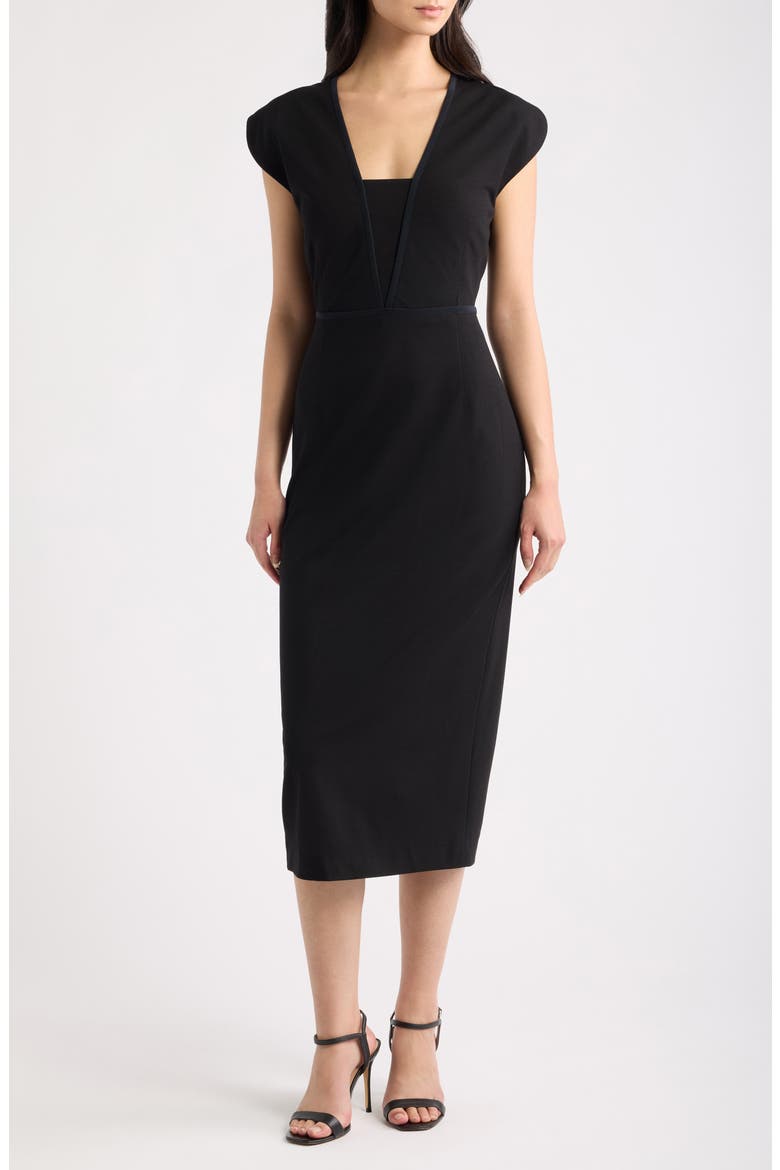 Dorlita Sheath Dress, Main, color, BLACK