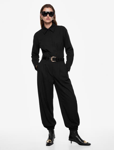 Regular Fit Cotton Blend Point Collar Long-sleeve Poplin Shirt