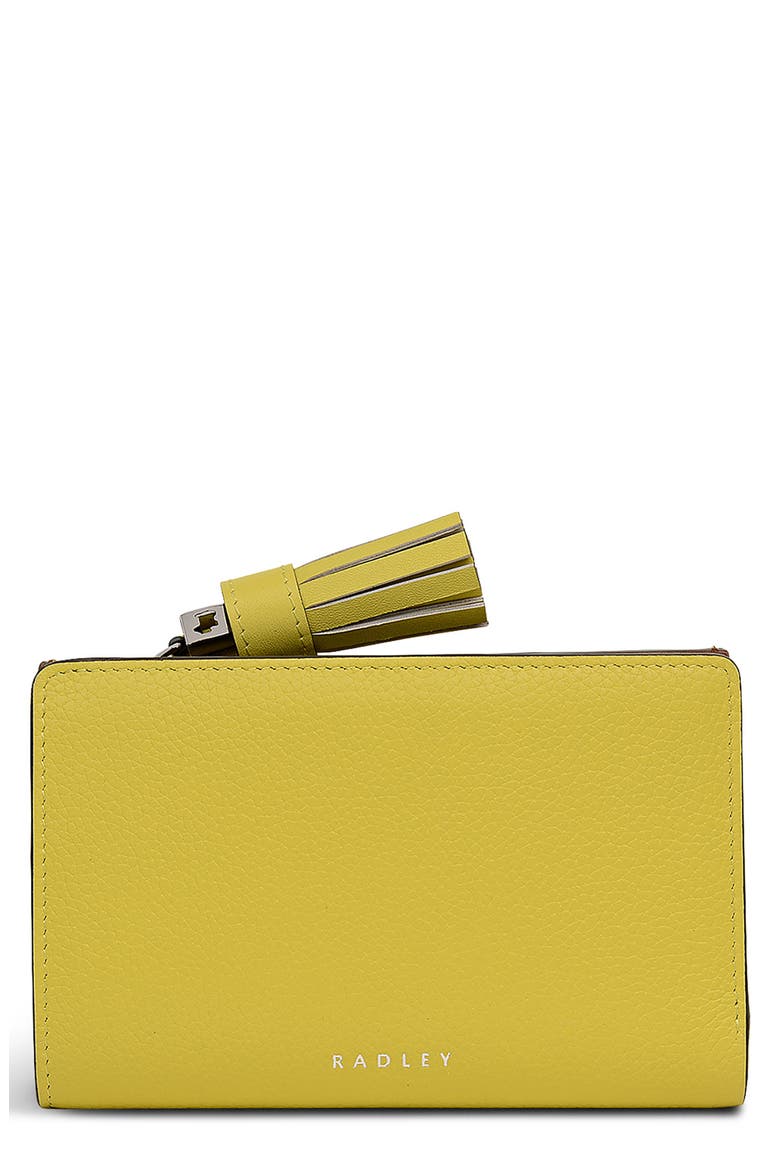 Noble Alley Medium Bifold Wallet, Main, color, LIMONCELLO