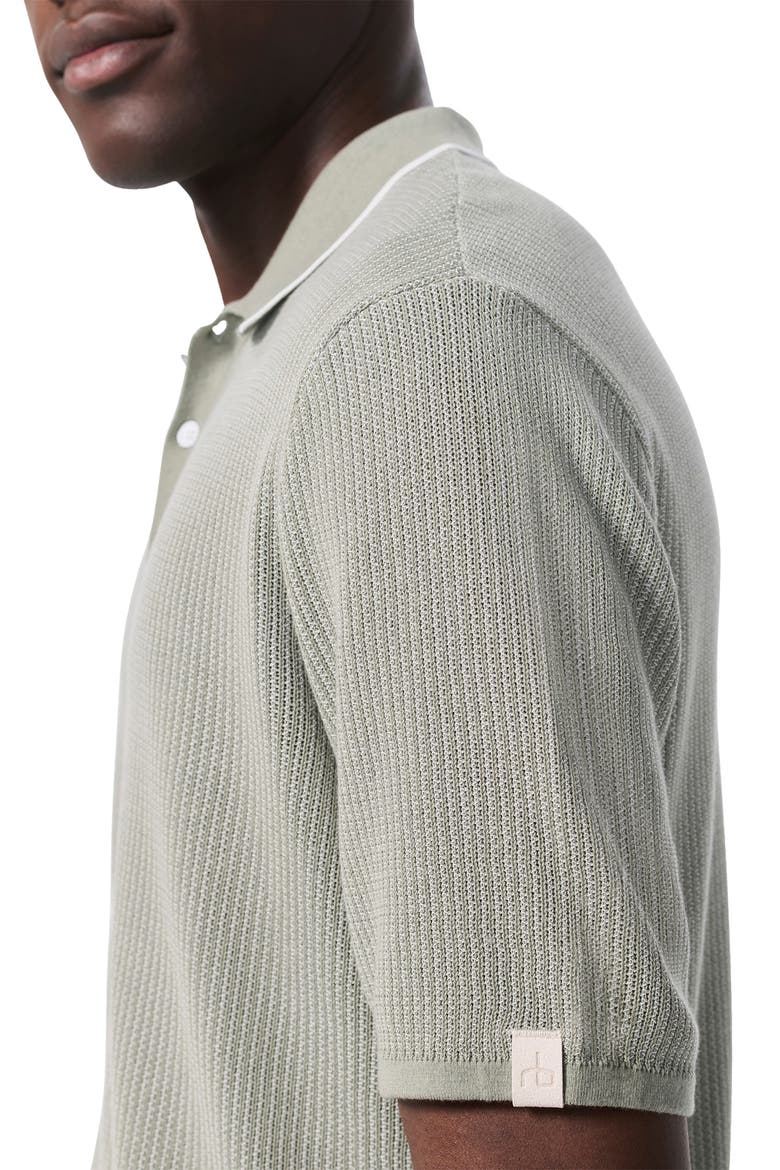 Harvey Relaxed Polo, Alternate, color, GREY