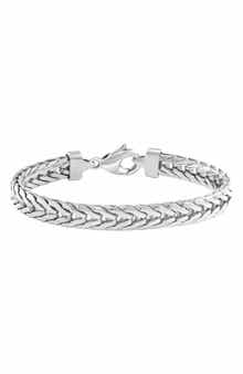 EFFY Sterling Silver Herringbone Chain Bracelet