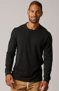 LEISURE LAB Long Sleeve Slub T-Shirt