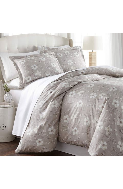 Ultra-Soft 300 Thread-Count Cotton Duvet Cover Set