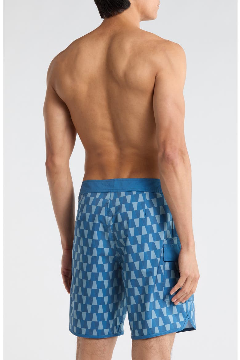 Men's Eastern Board Shorts, Alternate, color, TEAL