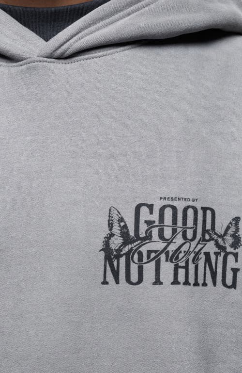 Good For Nothing Dakota Relaxed Hoodie In Gray