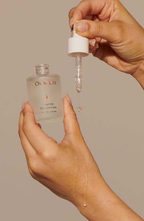 Omnilux Peptide Concentrate Serum In Transparent