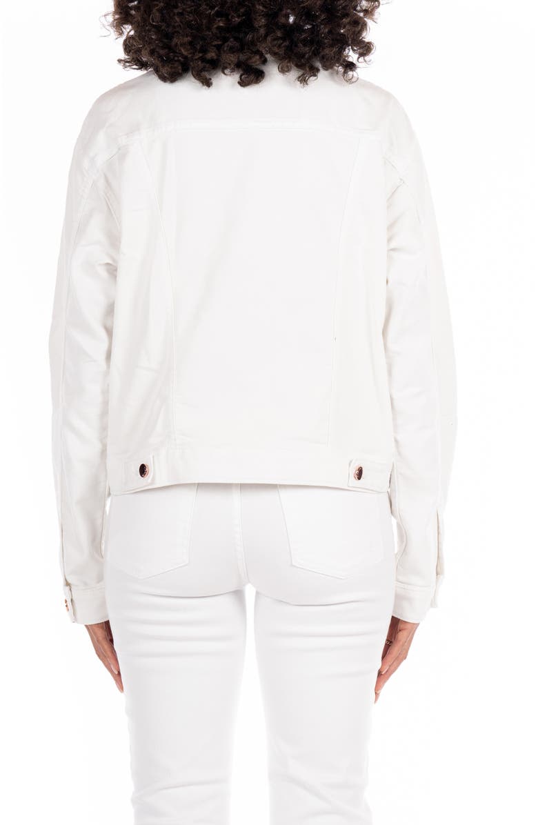 Fidelity Denim Highway Star Jacket, Alternate, color, Magnolia White