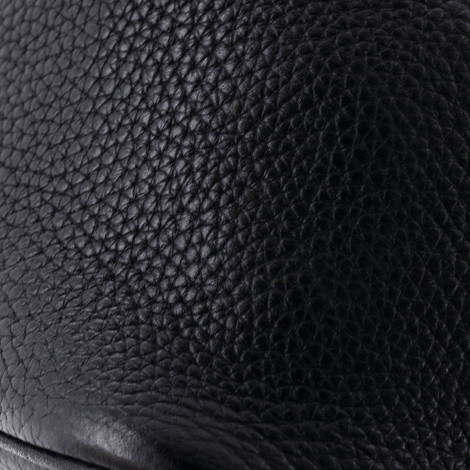 Pre-Owned Hermes Picotin Lock Bag Clemence MM, Alternate, color, Noir