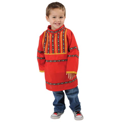 Festive Russian Kosovorotka Boy Garment