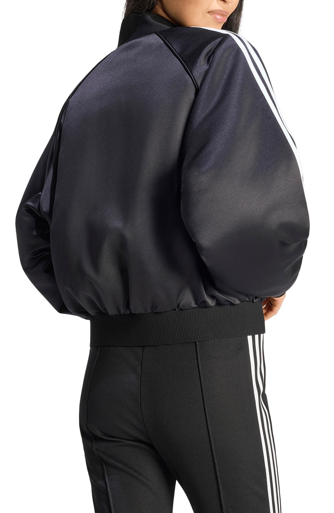 SST Satin Bomber Jacket (Women) | Nordstrom