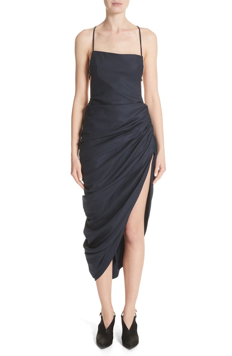 Jacquemus La Robe Saudade Longue Dress, Main, color,
