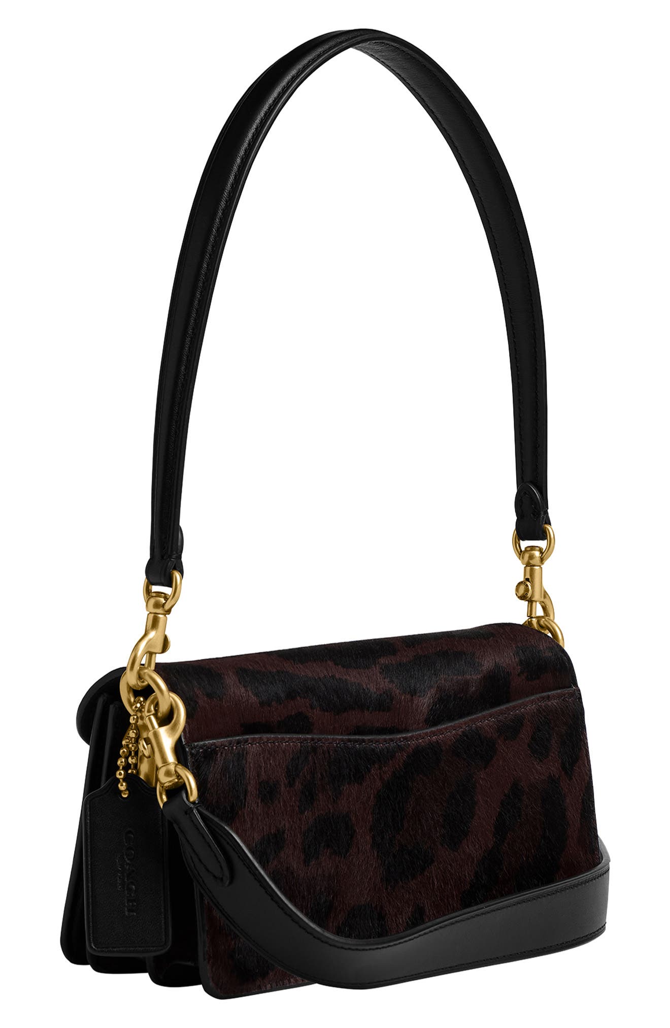 COACH Tabby Leopard Genuine Calf Hair Shoulder Bag (Women) | Nordstrom