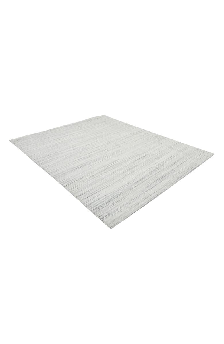 Solo Rugs Cooper Modern Handmade Wool Blend Area Rug, Alternate, color, Gray