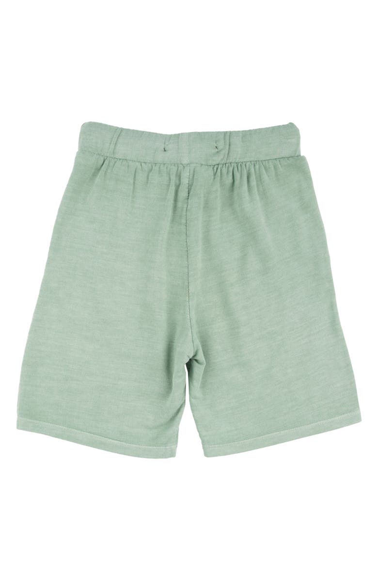 Miki Miette Kids' Rusty French Terry Shorts, Alternate, color, Crocodile