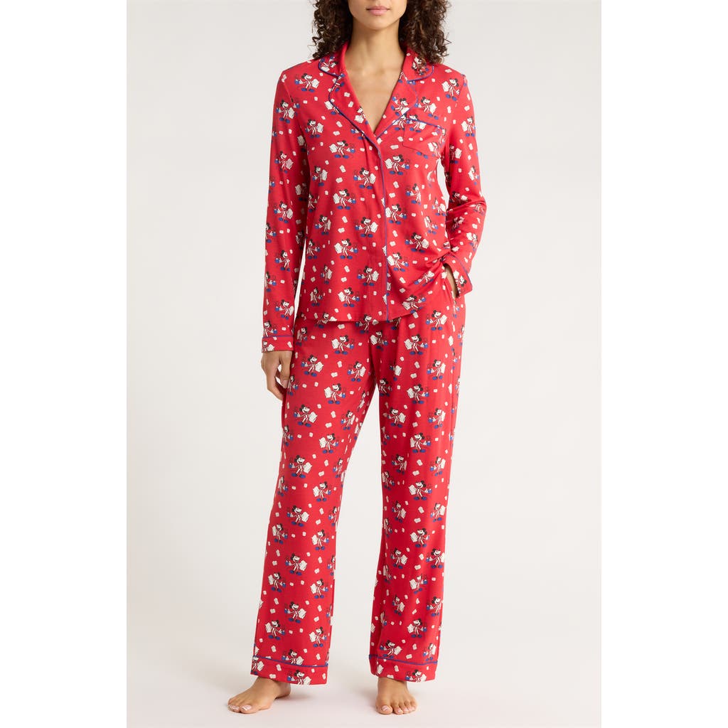 Magnetic Me Cocoa Club Magnetic Closure Pajamas In Multi