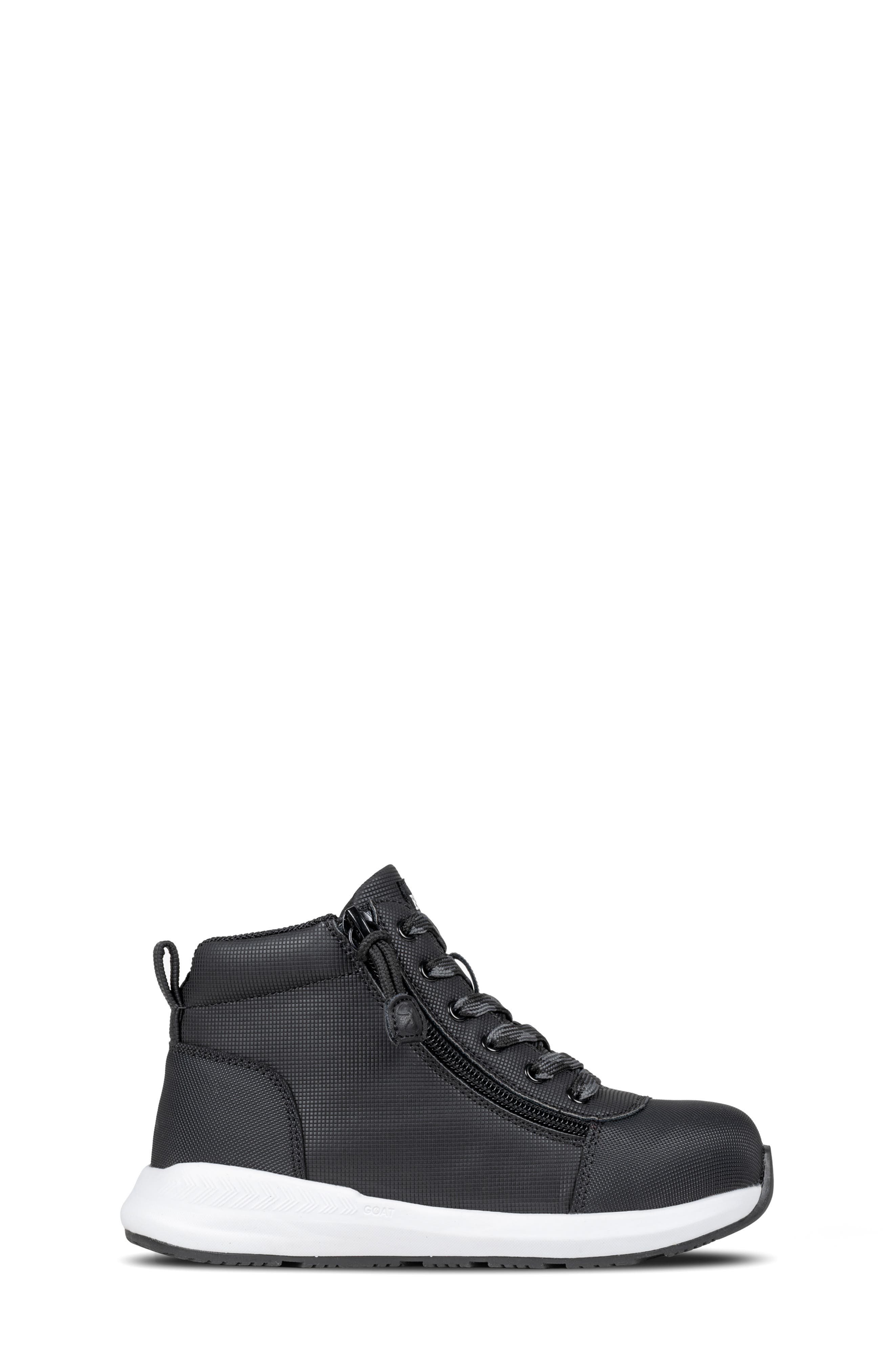 BILLY Footwear Kids' Goat DZ High Top Sneaker, Alternate, color, Rugged Black