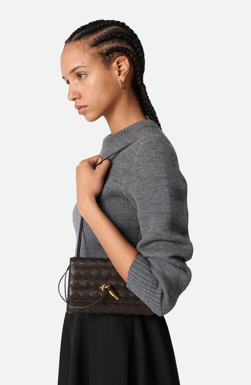 Bottega Veneta Andiamo Intrecciato Leather Slim Shoulder Bag
