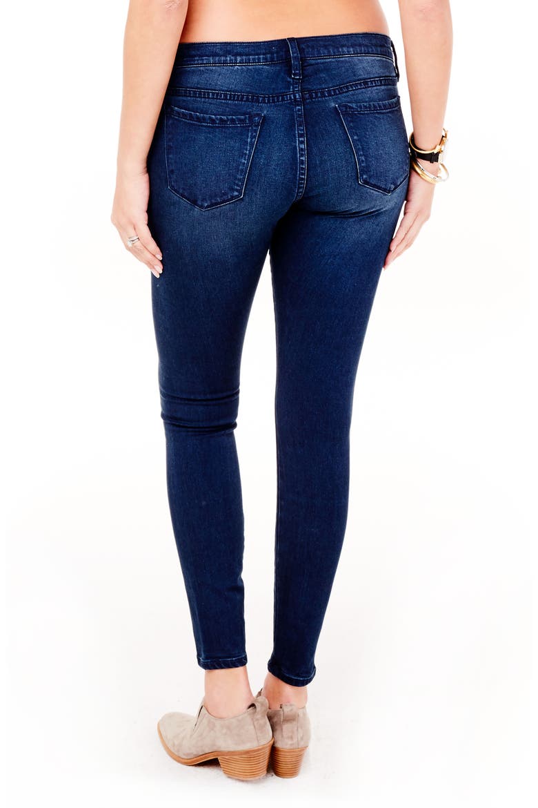 Seamless Maternity Jeggings, Alternate, color, TRUE BLUE