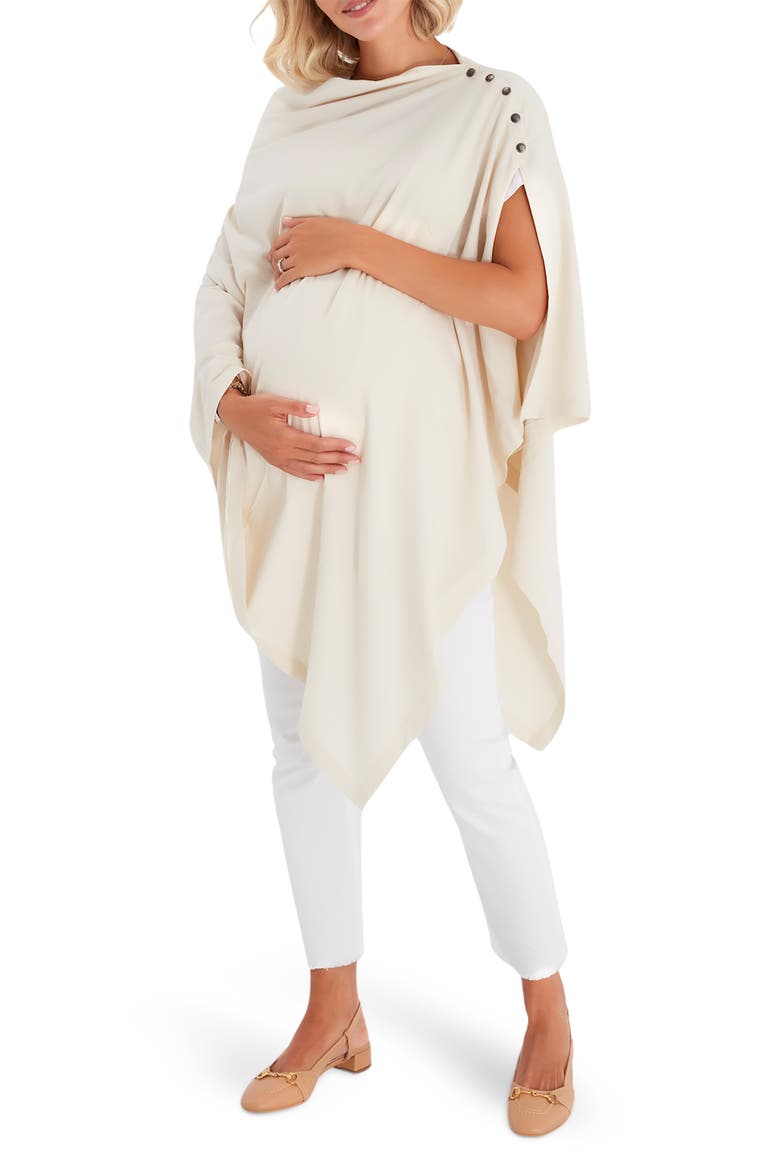 Four in One Multipurpose Supreme Cotton Cape, Main, color, BEIGE