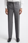 J. Mueser Waverly High Twist Virgin Wool Trousers