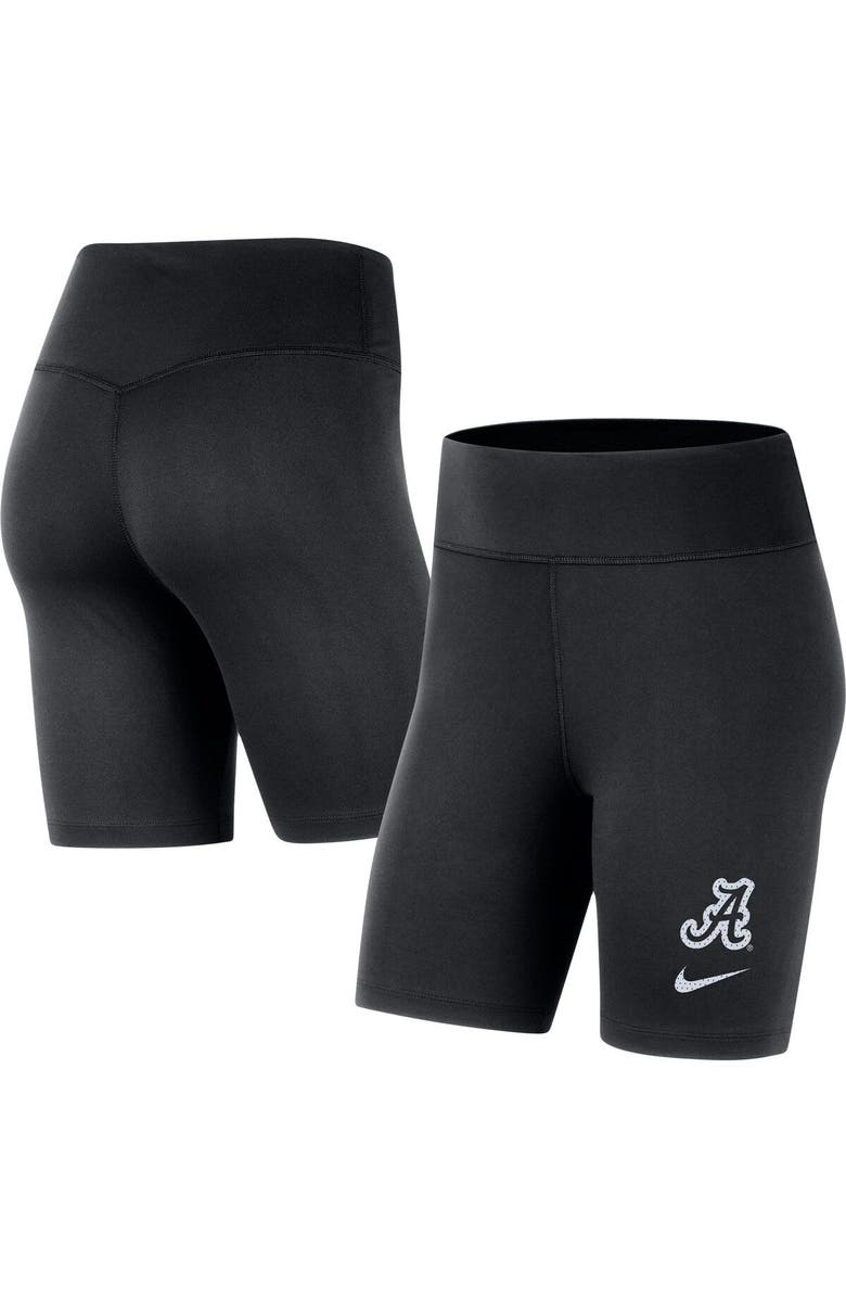 Nike Women's Nike Black Alabama Crimson Tide Performance Biker Shorts, Main, color, 