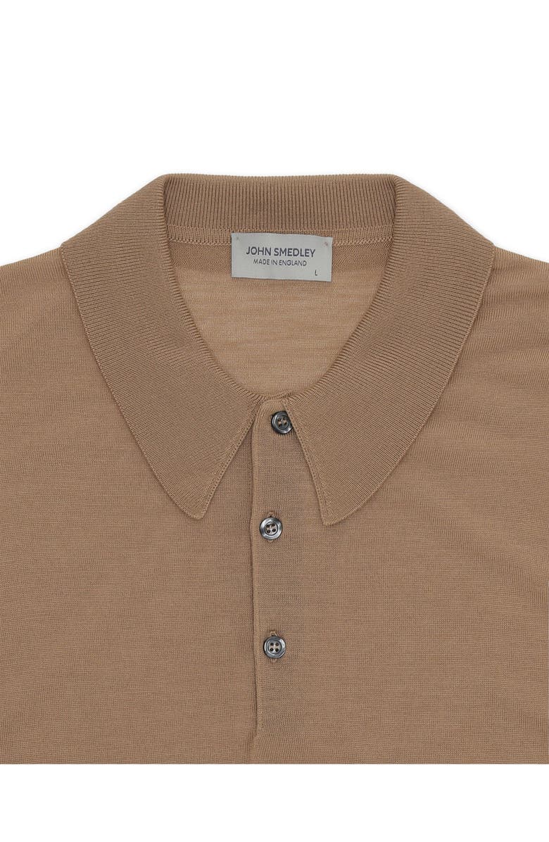 Fortela Dorset Long Sleeve Polo Shirt, Alternate, color, Camel