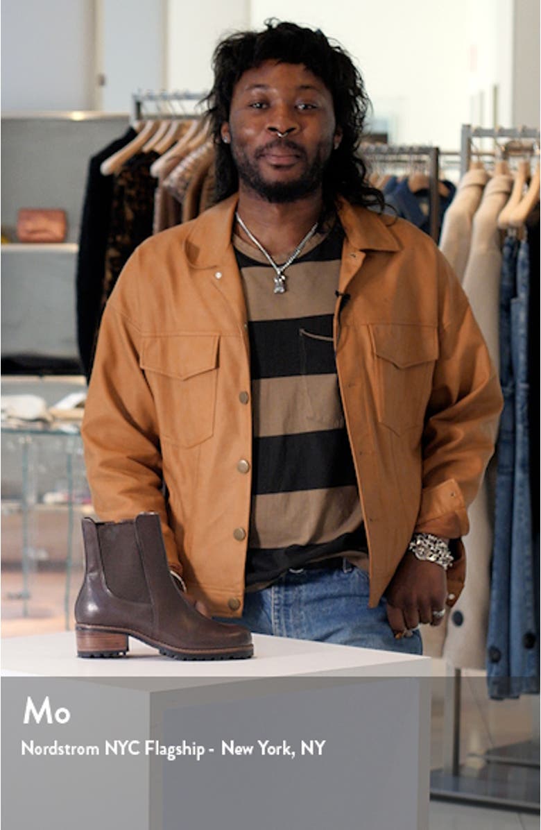 Santorini Calfskin Waterproof Bootie, sales video thumbnail