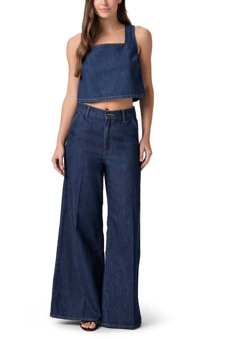 Aelita Crop Denim Jacket, Alternate, color, SPLENDOR