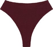 MONTCE Paula High Leg High Waist Bikini Bottoms