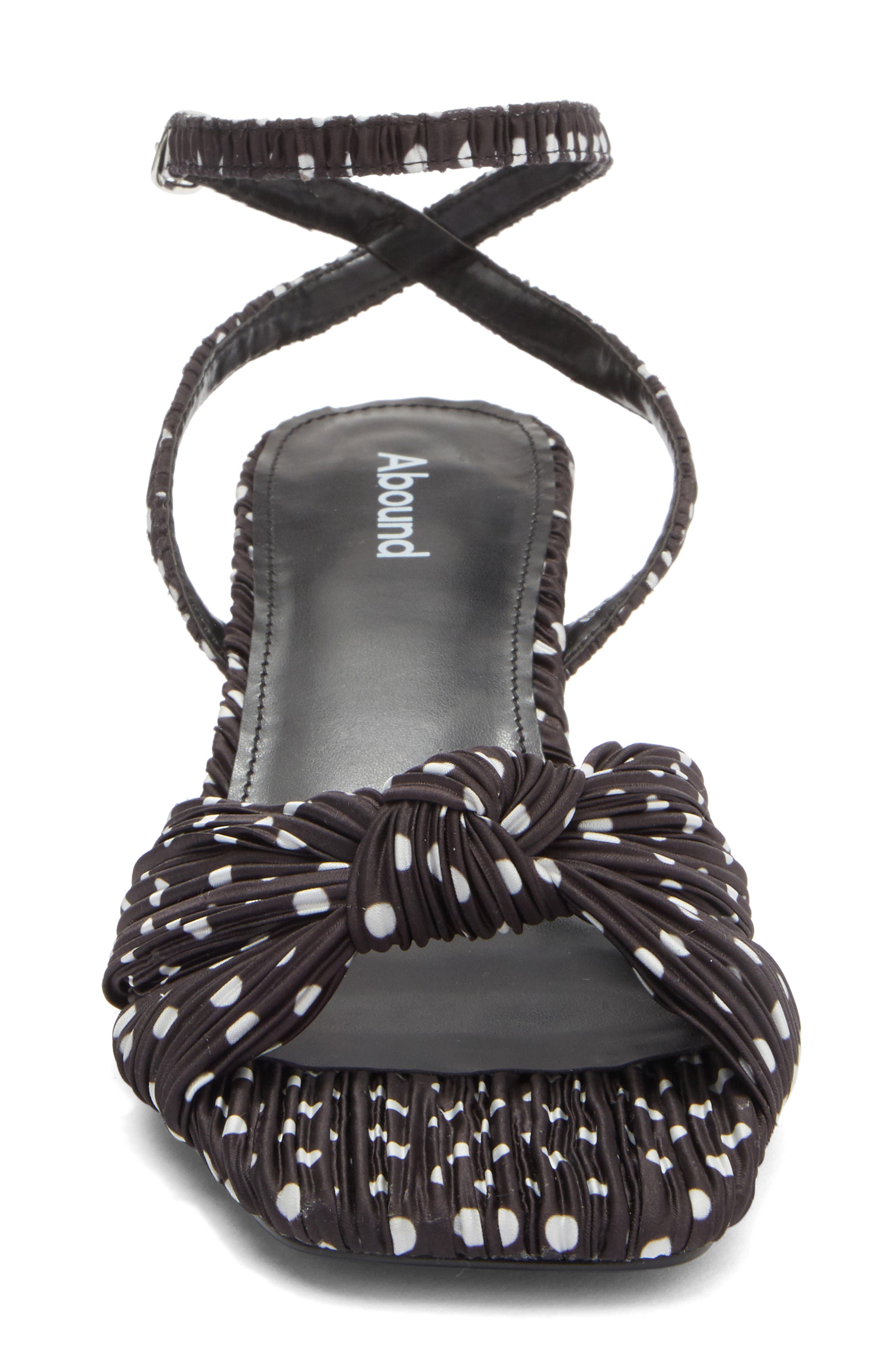 Abound Diana Kitten Heel Sandal, Alternate, color, Black-White